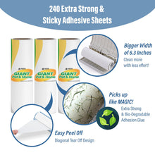 Load image into Gallery viewer, Aegis Giant Pet &amp; Home Lint Roller Pet Hair Roller with Extendable Long Handle