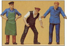 Load image into Gallery viewer, Preiser 45028 G Scale Delivery Men in Work Clothes
