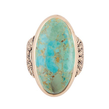 Load image into Gallery viewer, Agave Genuine Turquoise Ring