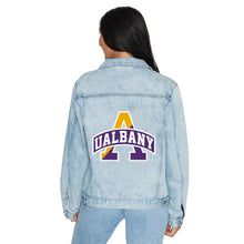 Load image into Gallery viewer, University at Albany Denim Jacket