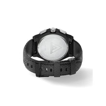 Load image into Gallery viewer, AM1030LB - AMBASSADOR BLACK / SILVER / LEATHER BAND WATCH