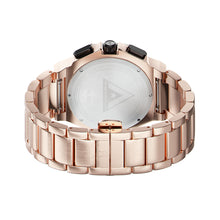 Load image into Gallery viewer, AM139SS - AMBASSADOR ROSE GOLD / BLACK / SS BAND