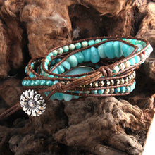 Load image into Gallery viewer, Amazonite Soothing Tension Bracelet