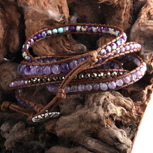 Load image into Gallery viewer, Immense Calm &amp; Nurturing Amethyst Bracelet