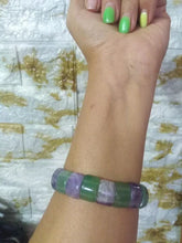 Load image into Gallery viewer, Amethyst &amp; Green Aventurine Opportunities &amp; Recovery Bracelet