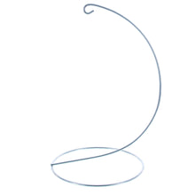 Load image into Gallery viewer, Open Frame Silver Metal Ornament Display Stand 9.2 Inches (Poland)