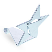 Load image into Gallery viewer, Insert your Picture Star Shape Silver Solid Metal Christmas Stocking Holder (Poland)