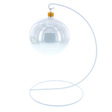 Load image into Gallery viewer, Open Frame White Painted Metal Ornament Display Stand 9.2 Inches (Poland)