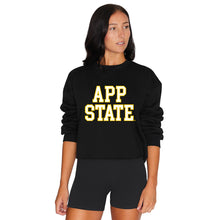 Load image into Gallery viewer, App State Black Crewneck