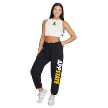 Load image into Gallery viewer, App State Everyday Black Sweatpants