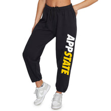 Load image into Gallery viewer, App State Everyday Black Sweatpants