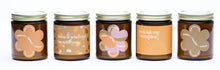 Load image into Gallery viewer, coconut vanilla • daisy collection • 9 oz soy candle