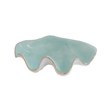 Load image into Gallery viewer, Clam Shell Bowl with 22K Gold Accent