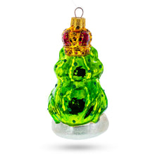 Load image into Gallery viewer, Royal Frog Glass Christmas Ornament
