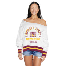 Load image into Gallery viewer, Arizona State ASU Vintage Off the Shoulder Sweatshirt