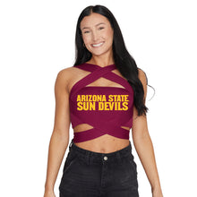 Load image into Gallery viewer, Arizona State ASU Maroon Multi Way Bandeau Top