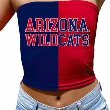 Load image into Gallery viewer, University of Arizona Two Tone Tube Top