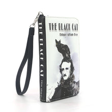 Load image into Gallery viewer, The Black Cat by Edgar Allan Poe Wallet in Vinyl