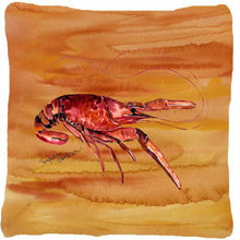 Load image into Gallery viewer, Crawfish Decorative   Canvas Fabric Pillow