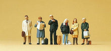 Load image into Gallery viewer, Preiser 10411 HO Scale Pedestrians -- Business Commuters pkg(6)
