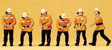 Load image into Gallery viewer, Preiser 10242 HO Scale Firemen -- In Action pkg(6)