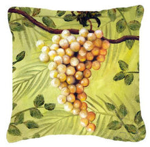 Load image into Gallery viewer, Sunshine White Grapes by Malenda Trick Canvas Decorative Pillow TMTR0154PW1414