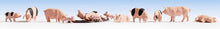 Load image into Gallery viewer, Noch 15712 HO Scale Pig Sty -- Laser-Cut Kit w/12 Pigs, Wood Fencing &amp; Hay