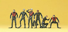 Load image into Gallery viewer, Preiser 10249 HO Scale Recreation &amp; Sports -- SCUBA Divers pkg(6)