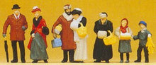 Load image into Gallery viewer, Preiser 12195 HO Scale 1900s People At Christmas Fair