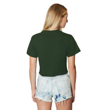 Load image into Gallery viewer, Shake Your Shamrocks Dark Green Cropped Tee