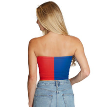 Load image into Gallery viewer, American University Two Tone Tube Top