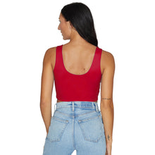 Load image into Gallery viewer, Rutgers Red Crop Tank Top