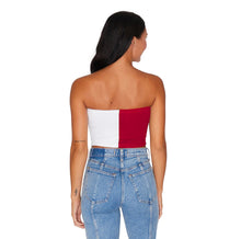 Load image into Gallery viewer, New Mexico Lobos Two Tone Tube Top