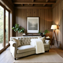 Load image into Gallery viewer, DaDa Bedding Luxury White Roses Fluffy Soft Sherpa Backside Faux Fur Throw Blanket (K11)