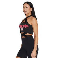 Load image into Gallery viewer, University of Houston Black Multi Way Bandeau Top