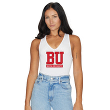 Load image into Gallery viewer, Boston University White Bodysuit