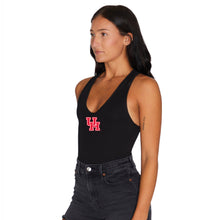 Load image into Gallery viewer, University of Houston Black Bodysuit