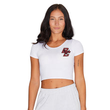 Load image into Gallery viewer, Boston College White Babydoll Tee