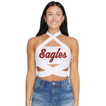 Load image into Gallery viewer, Boston College White Multi Way Bandeau Top