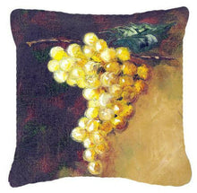 Load image into Gallery viewer, New White Grapes by Malenda Trick Canvas Decorative Pillow TMTR0152PW1414