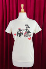 Load image into Gallery viewer, Bound To You Fitted Tee in Ivory LARGE