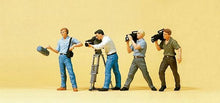 Load image into Gallery viewer, Preiser 10421 HO Scale People Working -- Film Crew