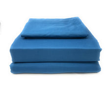 Load image into Gallery viewer, Tache Microfiber Ocean Blue Bed Sheet Set (101-OB-BSS)