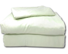 Load image into Gallery viewer, Tache Microfiber Sage Green Bed Sheet Set (202-SG-BSS)