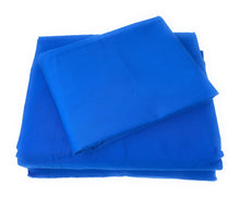 Load image into Gallery viewer, Tache Cotton Deep Blue Fitted Sheet (BS3PC-B)