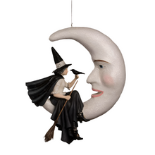 Load image into Gallery viewer, Bewitching Moon Witch by Bethany Lowe Designs