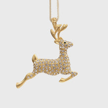 Load image into Gallery viewer, Reindeer hanging ornament