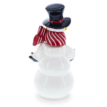 Load image into Gallery viewer, Snowman Wine Bottle Stopper 11 Inches