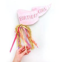 Load image into Gallery viewer, Birthday Girl Party Pennant
