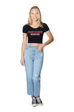 Load image into Gallery viewer, Ohio State OSU Buckeyes Black Babydoll Tee